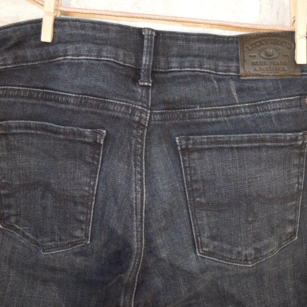 Lucky Brand very dark blue Lolita Skinny jeans with some fading, Women's 0/25